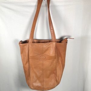 Roma - Colombian Numbered Leather Shoulder Purse.